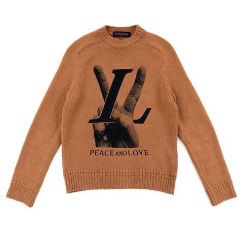 louis vuitton peace and love logo|louis vuitton sweater bag.